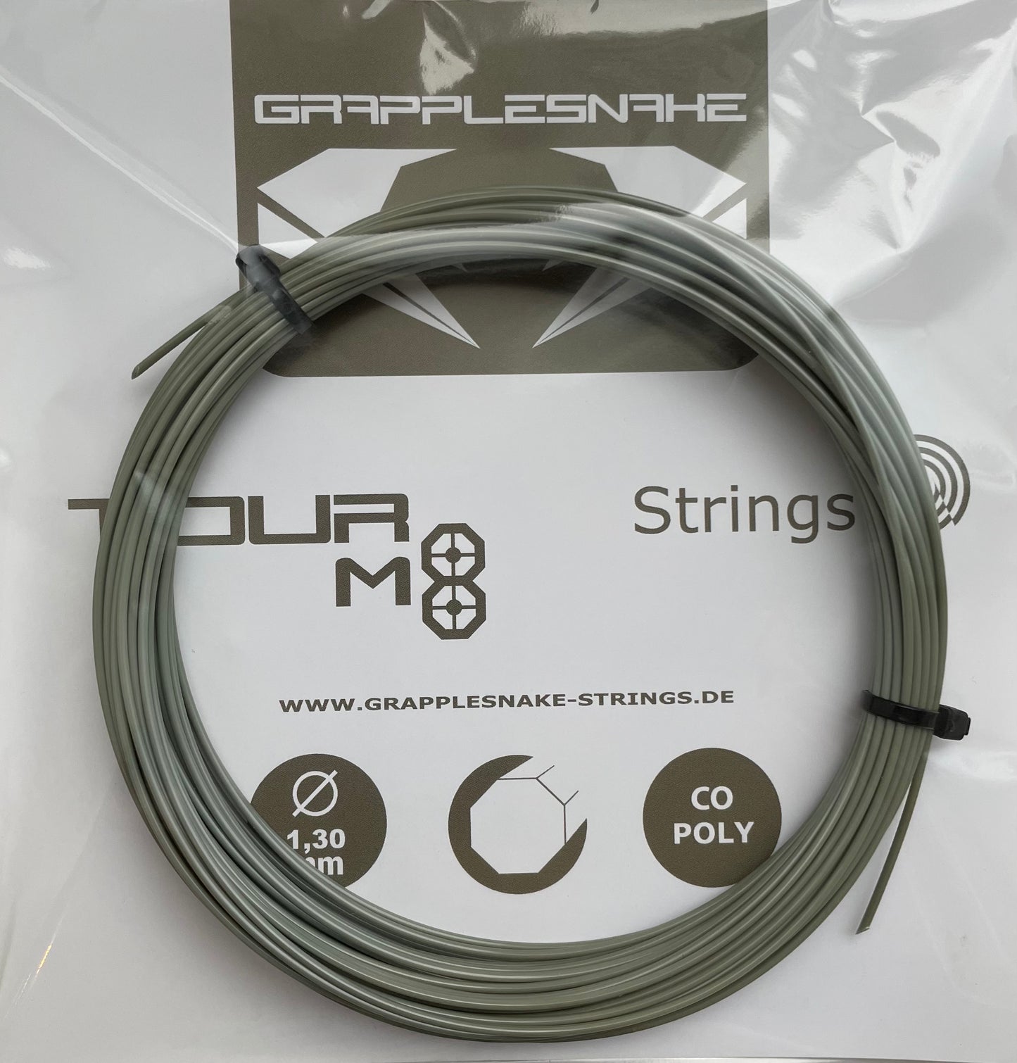 A Grapplesnake Tour M8 tennisstring set