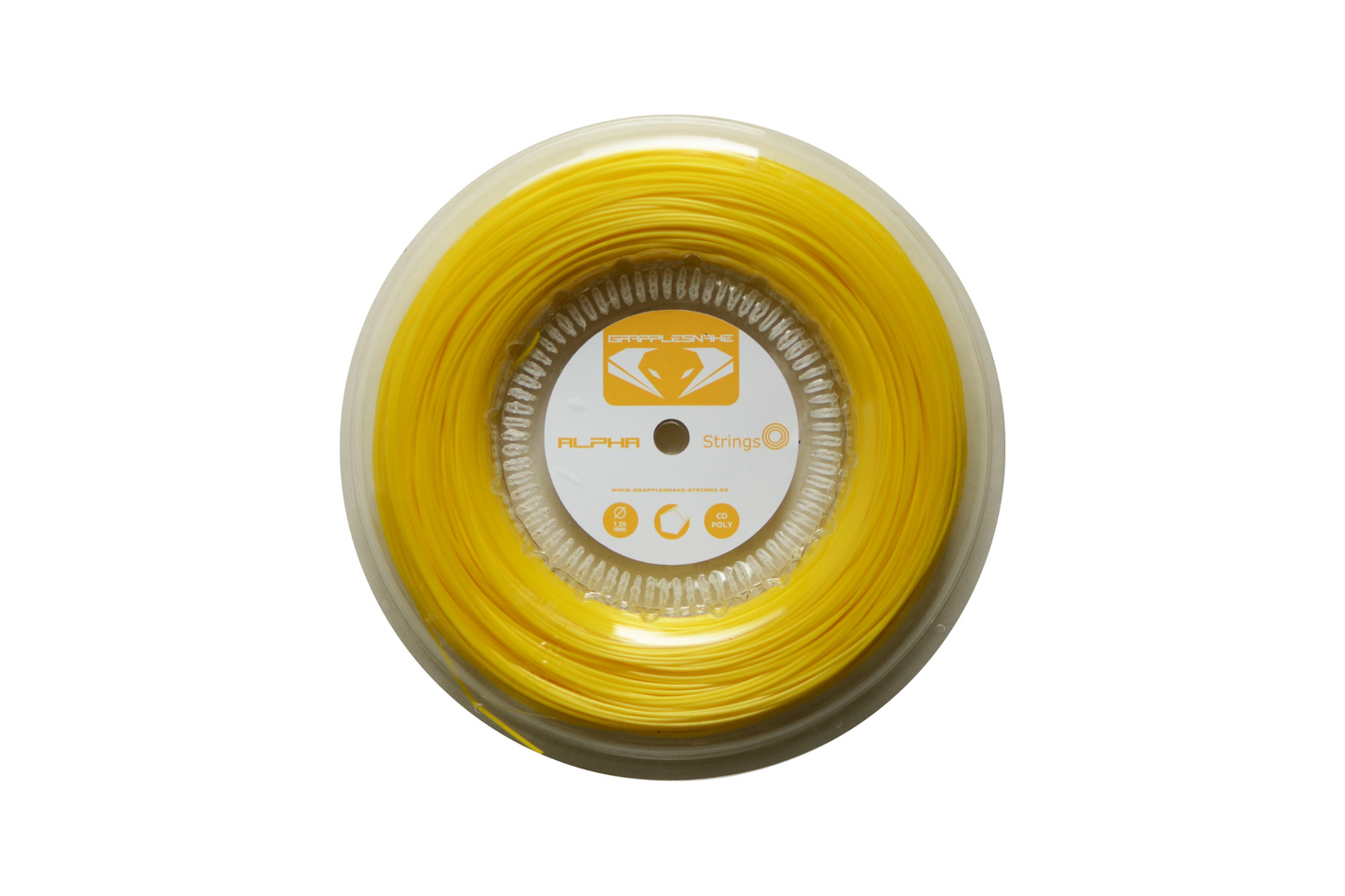 A Grapplesnake Alpha tennisstring reel